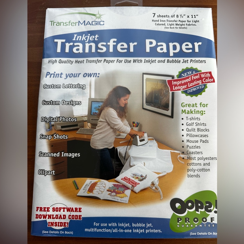 T-Shirt Transfer Paper - Picture 2 of 5